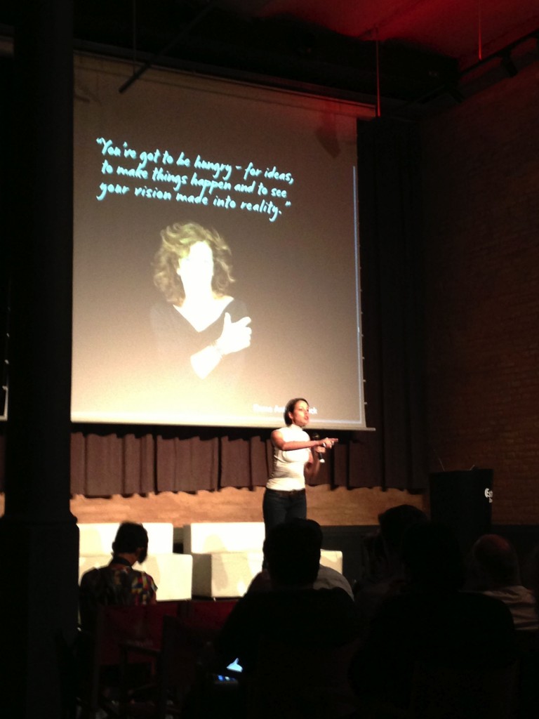 Marion Chevalier's inspiring talk on women entrepreneurs