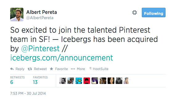 Barcelona startup Icebergs acquired by Pinterest - Barcinno