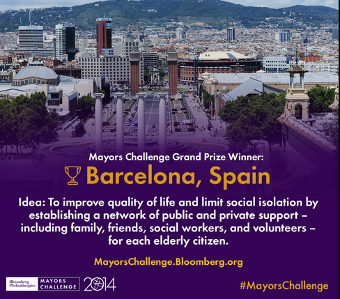 Barcelona Wins Mayors Challenge 2014 for Innovation