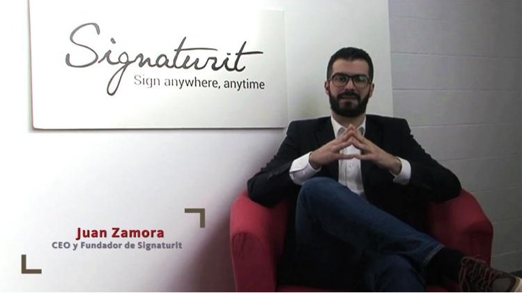 Signaturit Founder and CEO Juan Zamora - Barcinno