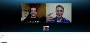 Startup eTools is having their weekently Sunday refocus meeting over Skype