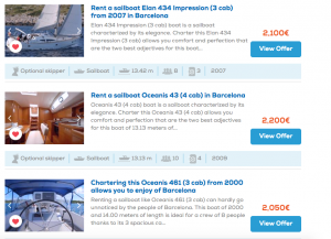 BoatBureau have around 16.000 boats in their database, and operate in over 100 countries.