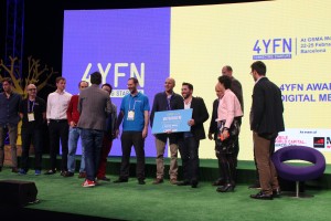 Pixoneye from Israel won the last of the 4YFN awards for digital media startups