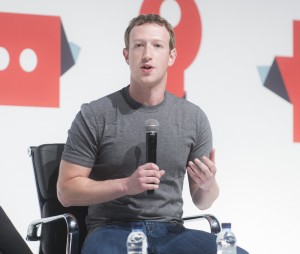 Mark Zuckerberg at the Mobile World Congress 2016