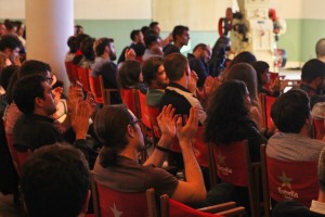 It was over 200 people at Startup Grinds second anniversary last Thursday