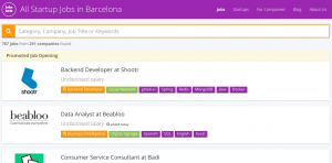 The current Jobfluent page will be transformed and look a lot like the current JobsBCN page.