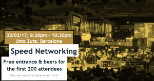 King of App - Speed Networking - MWC 17 Parties - Barcinno