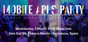 Mobile Apps Party - MWC 2017 - barcinno