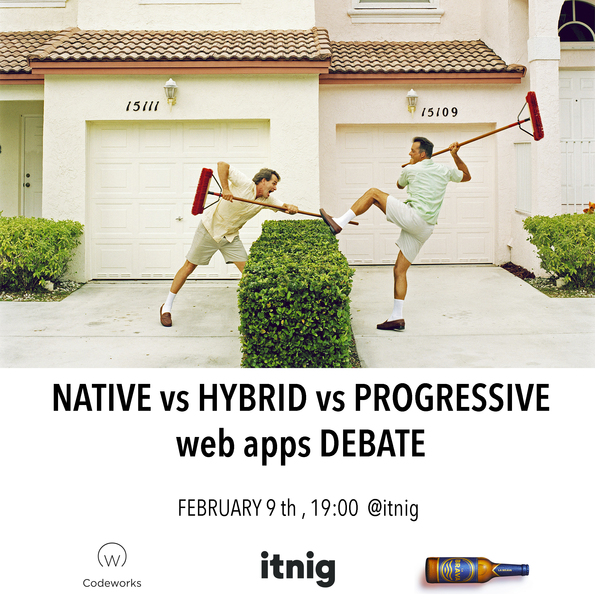 Apps debate Native VS Hybrid VS Progressive Web Apps