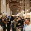 Photograph of visitors at Barcelona International Community Day