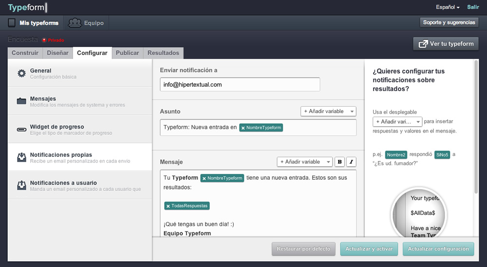 typeform-configure-bitelia - Barcinno